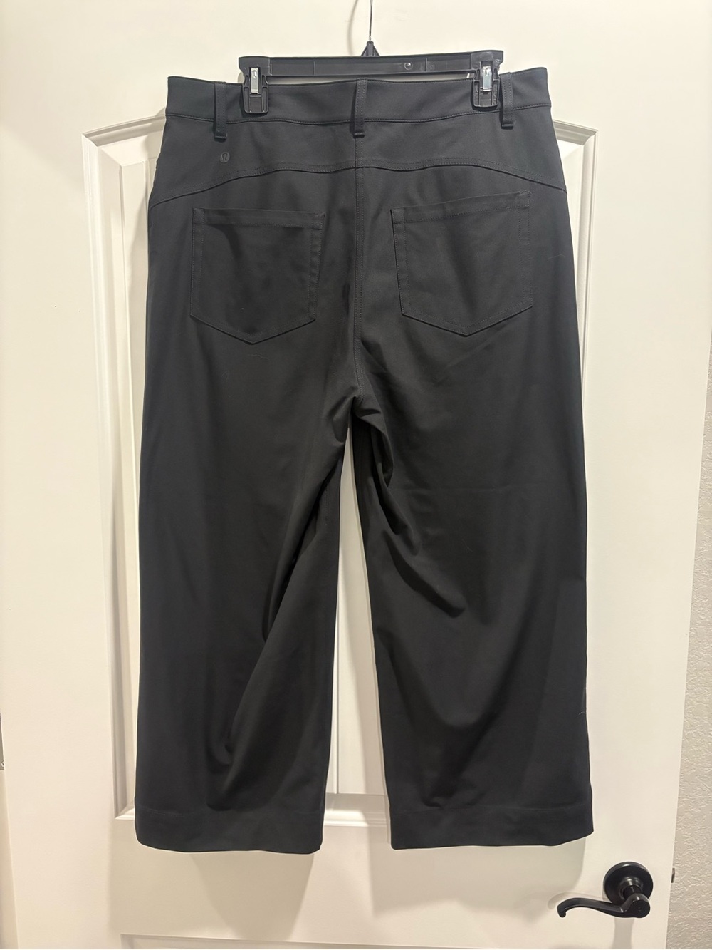 Lululemon City Sleek 5 Pocket Wide Leg Pant Black Size 32 - Picture 3 of 6